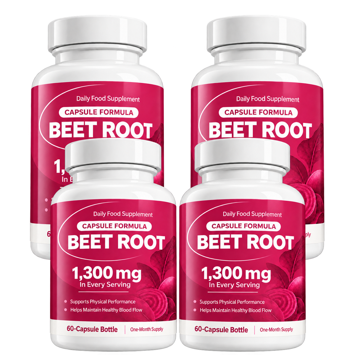 4 Pack | Beetroot Capsules