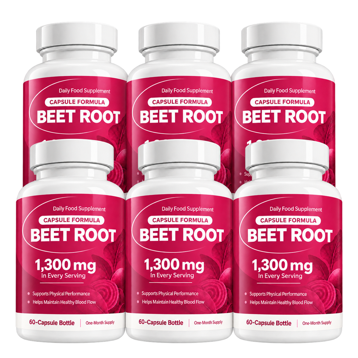6 Pack | Beetroot Capsules
